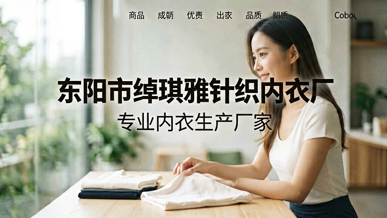 东阳市绰琪雅针织内衣厂 主题配图